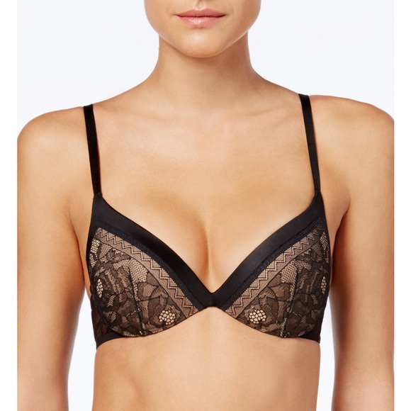 Calvin Klein Other - Calvin Klein QF1941 Black Obsess Push Up Bra Black